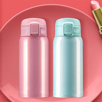 Portable Stainless Steel Vacuum Flask Cup Cute Outdoor Thermos Mug Water Bottle Kubek Termiczny Pot Botella Drinking Cup 40M0006
Portable Stainless Steel Vacuum Flask Cup Cute Outdoor Thermos Mug Water Bottle Kubek Termiczny Pot Botella Drinking Cup 40M0006