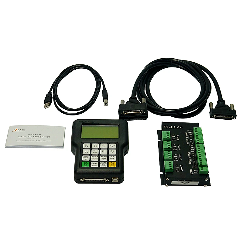 RichAuto DSP A11 CNC Controller Engraving Machine CNC Router A11S Remote Controller
RichAuto DSP A11 CNC Controller Engraving Machine CNC Router A11S Remote Controller