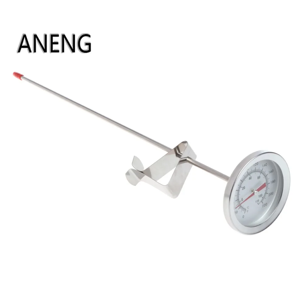 ANENG 12" Stainless Steel Dial Thermometer Probe Homebrew Brew Kettle Temperature Measuring
ANENG 12" Stainless Steel Dial Thermometer Probe Homebrew Brew Kettle Temperature Measuring