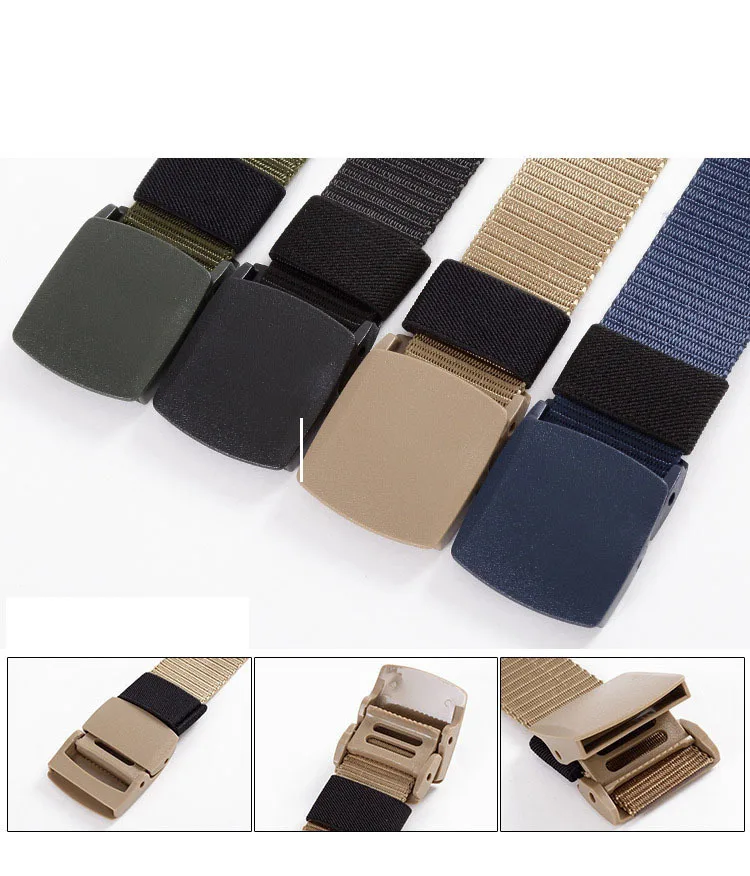 125CM (49in) Marine Corps Tactical Belts Military Canvas Belt For Mens Buckle Belts Nylon Outdoor Sports Ceinture Jeans Casual Cintos Sadoun.com