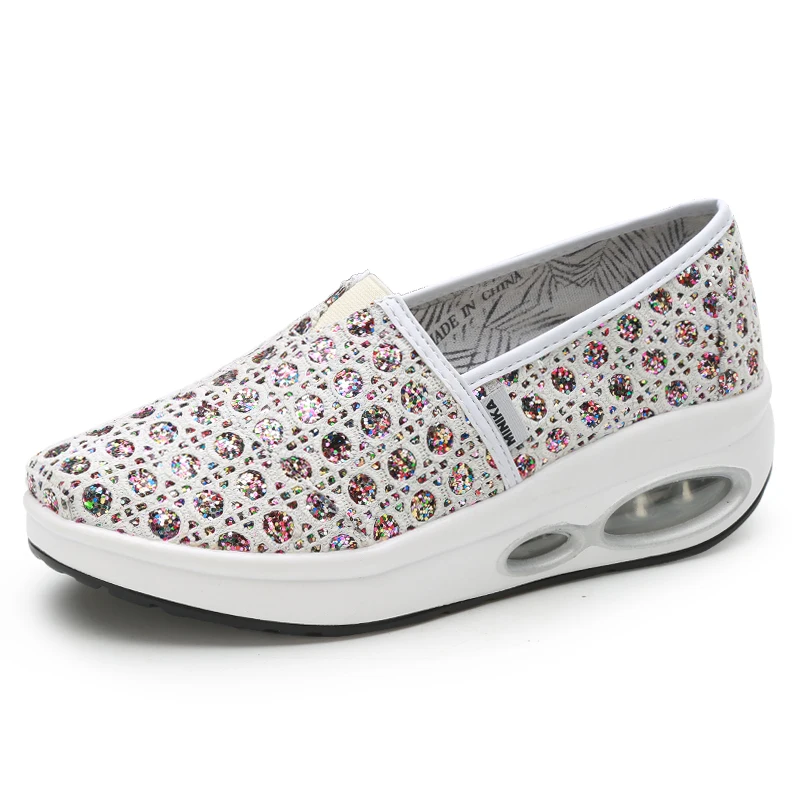 Women Breathable Slim Wedges Sneakers Shoes Women Platform Air Cushion Swing Toning Shoes
Women Breathable Slim Wedges Sneakers Shoes Women Platform Air Cushion Swing Toning Shoes