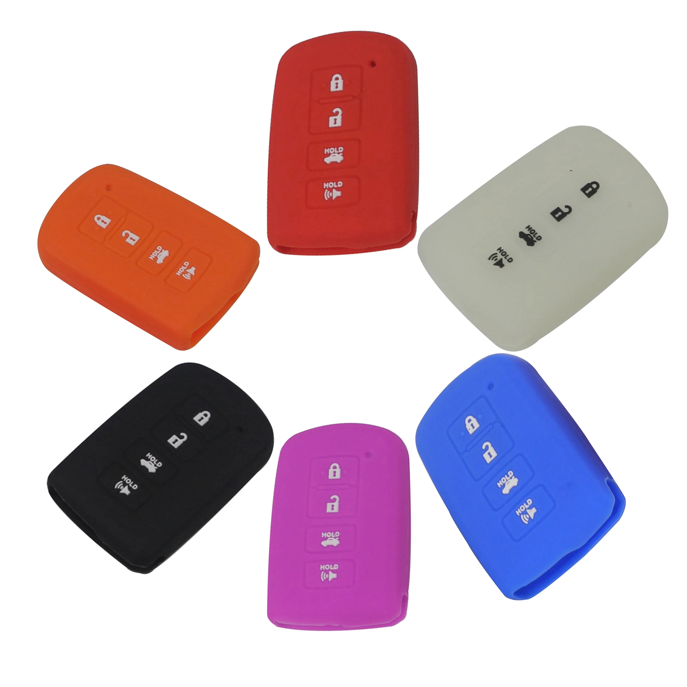 jingyuqin 4 Button Silicone Remote Car Key Cover Case For Toyota Camry RAV4 Avalon Corolla Altis Highlander 2012 2013 2014 2015
jingyuqin 4 Button Silicone Remote Car Key Cover Case For Toyota Camry RAV4 Avalon Corolla Altis Highlander 2012 2013 2014 2015