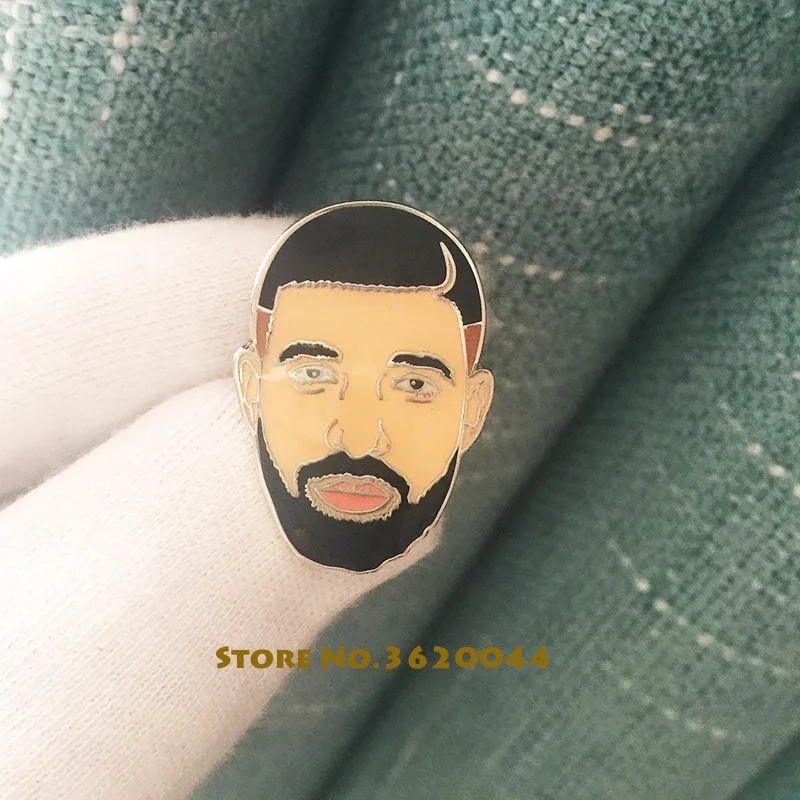 20pcs Music Metal Badge Art Gift 1'' Popular Craft Musician Meme Lapel Pins and Brooch Drake Head Custom Enamel Pin Champagne
20pcs Music Metal Badge Art Gift 1'' Popular Craft Musician Meme Lapel Pins and Brooch Drake Head Custom Enamel Pin Champagne