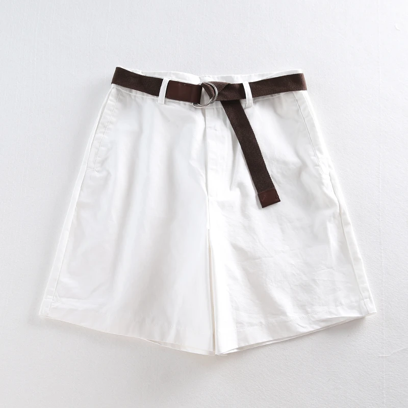 2020 Fashion Women Short Summer Casual Solid Shorts With Belt High Waist Loose Short Feminino Plus Size S-3XL Black White
2020 Fashion Women Short Summer Casual Solid Shorts With Belt High Waist Loose Short Feminino Plus Size S-3XL Black White