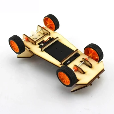 JMT DIY Mini Wooden Electronic Power Vehicle Car Model Kit 4WD Handmade Scientific Experiments Education Toy for Kids
JMT DIY Mini Wooden Electronic Power Vehicle Car Model Kit 4WD Handmade Scientific Experiments Education Toy for Kids
