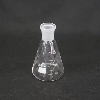 150ml Quickfit 24/29 Joint Lab Conical Flask Erlenmeyer Boro Glass Graduated
150ml Quickfit 24/29 Joint Lab Conical Flask Erlenmeyer Boro Glass Graduated