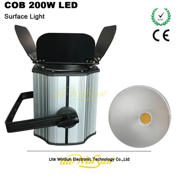Litewinsune 200W COB LED 3200K Surface Lighting for TV Theatre Prolight 6pcs/carton
Litewinsune 200W COB LED 3200K Surface Lighting for TV Theatre Prolight 6pcs/carton