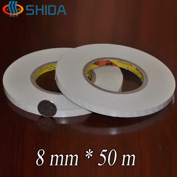 HOT!!! 8mm(W)*50m(L) 3M 9448 White Double Sided Adhesive Tape for Mobile Phone Touch Screen/LCD/Display Glass
HOT!!! 8mm(W)*50m(L) 3M 9448 White Double Sided Adhesive Tape for Mobile Phone Touch Screen/LCD/Display Glass