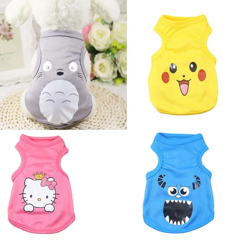 Cartoon Pet Dog Vest Cute Dog Clothes Dog Cat T-shirt Soft Puppy Dogs Clothing Summer Shirt Casual Breathable Vests Pet Supplies
Cartoon Pet Dog Vest Cute Dog Clothes Dog Cat T-shirt Soft Puppy Dogs Clothing Summer Shirt Casual Breathable Vests Pet Supplies