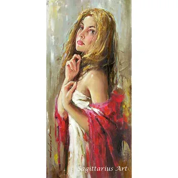 Hand Painted Elegant Standing Woman Oil Painting On Canvas Dancer Wall Decor Abstract Decorative
Hand Painted Elegant Standing Woman Oil Painting On Canvas Dancer Wall Decor Abstract Decorative