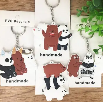 Mix 20pcs Grizzly panda Ice Bear Double-sided silicone Key Ring Cover Holder Pendant Hadbag Bag Charms Jewelry Gift Y-68
Mix 20pcs Grizzly panda Ice Bear Double-sided silicone Key Ring Cover Holder Pendant Hadbag Bag Charms Jewelry Gift Y-68