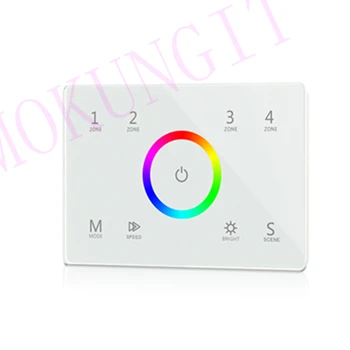 Touch Panel 4 Zone RGB DMX512 Master & RF Remote T13(IT) RGB Ring DMX512 panel master controller
Touch Panel 4 Zone RGB DMX512 Master & RF Remote T13(IT) RGB Ring DMX512 panel master controller