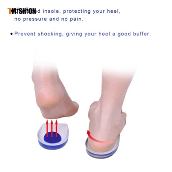 Foot Protection Supports Posture Corrector Silicone Gel Insoles Height Increase Foot Orthotic Arch Support Heel Pads Blue
Foot Protection Supports Posture Corrector Silicone Gel Insoles Height Increase Foot Orthotic Arch Support Heel Pads Blue