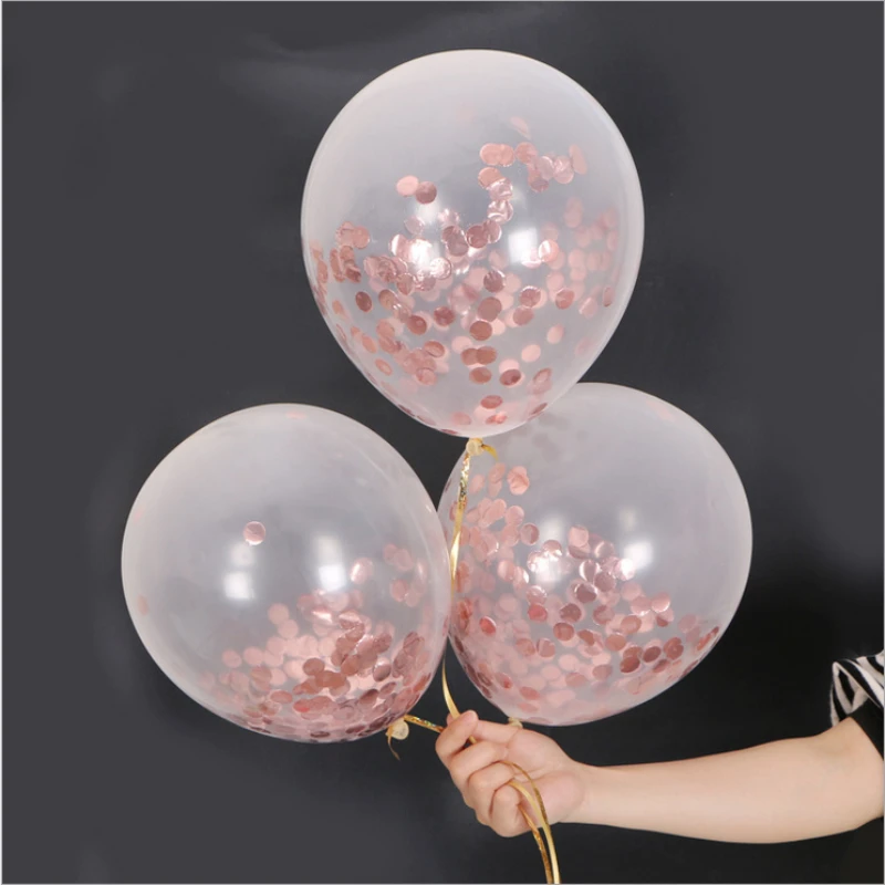20pcs Rose Gold Confetti Latex Balloons Pink 12 Inches Birthday Party Balloons for Baby Shower Bridal Shower Wedding Decorations
20pcs Rose Gold Confetti Latex Balloons Pink 12 Inches Birthday Party Balloons for Baby Shower Bridal Shower Wedding Decorations