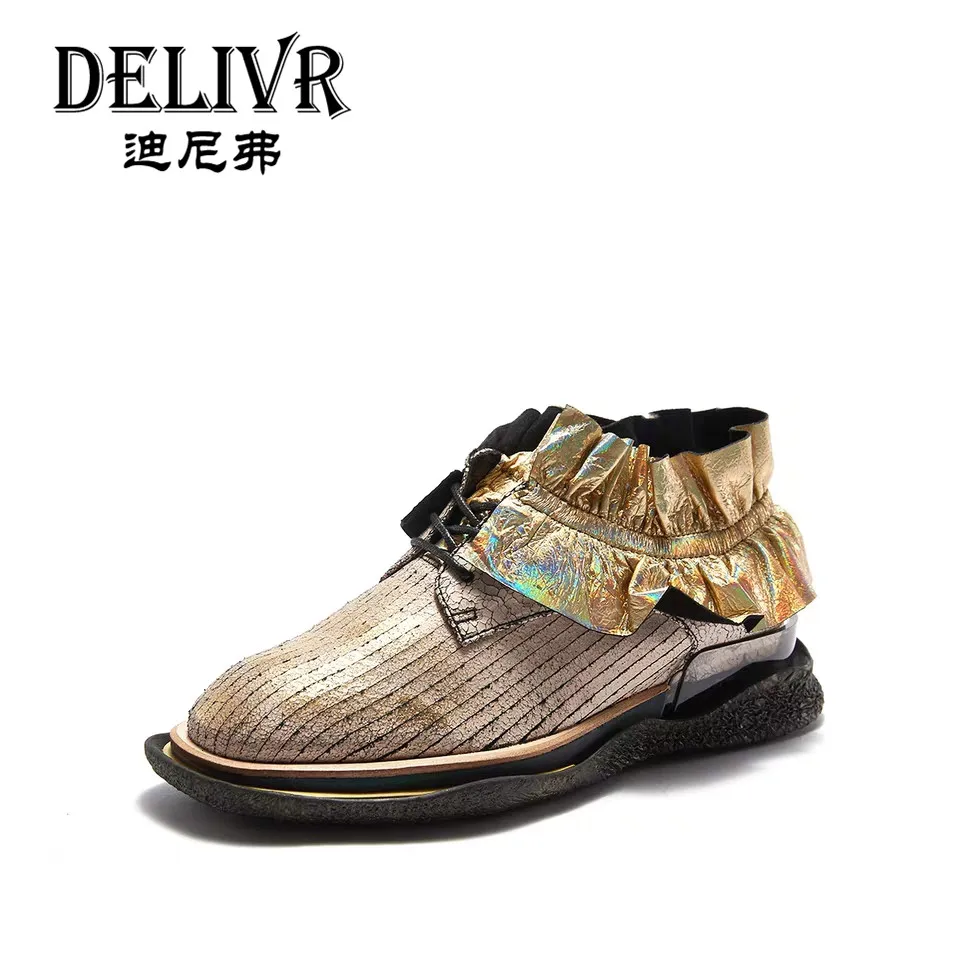Delivr Gold Casual Shoes Women'S Platform Slip-On Fashion Casual Shoes Women'S Spring Summer Sneakers 2019 Schoenen Vrouw Solid
Delivr Gold Casual Shoes Women'S Platform Slip-On Fashion Casual Shoes Women'S Spring Summer Sneakers 2019 Schoenen Vrouw Solid