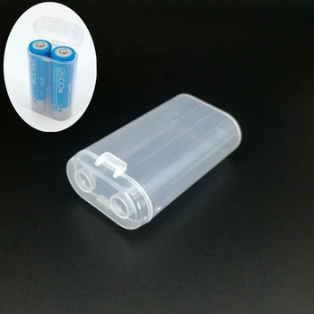 2Pcs Clear White Plastic Storage Battery Box Case Container for 2 x 18650 Batteries
2Pcs Clear White Plastic Storage Battery Box Case Container for 2 x 18650 Batteries
