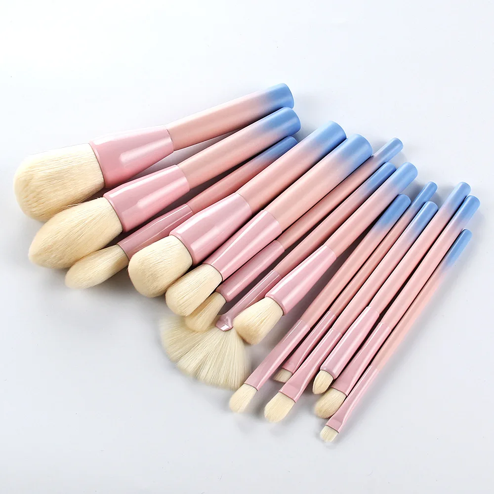 NIZIYI Gradient Color Pro 14pcs Makeup Brushes Set Cosmetic Powder Foundation Eyeshadow Eyeliner Brush kits Make up Brush Tool
NIZIYI Gradient Color Pro 14pcs Makeup Brushes Set Cosmetic Powder Foundation Eyeshadow Eyeliner Brush kits Make up Brush Tool