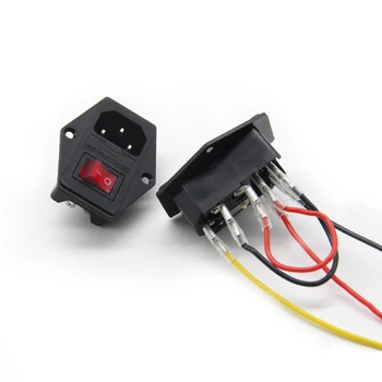 1pcs Reprap Prusa i3 3D Printer Parts 10A 250V AC 1 Fuse Power Switch Outlet Adapter AC Power Outlet
1pcs Reprap Prusa i3 3D Printer Parts 10A 250V AC 1 Fuse Power Switch Outlet Adapter AC Power Outlet