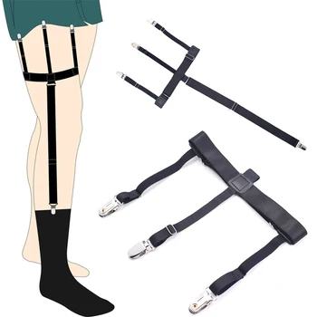 Multifunctional Dual Purpose Shirt Slip Proof Clip Socks Strap Black Suspender Garter Belt Non-Slip Locking Clamps
Multifunctional Dual Purpose Shirt Slip Proof Clip Socks Strap Black Suspender Garter Belt Non-Slip Locking Clamps
