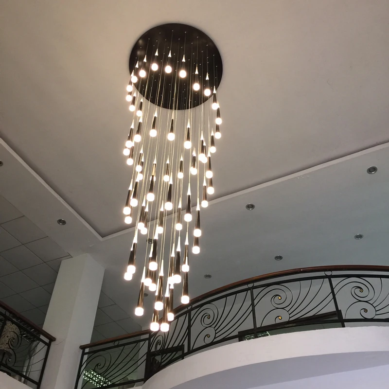 Luminaire Hanging Lamp Cord Modern Pendant Light LED Staircase Lighting Spiral Pendant Light Fixture Aisle Hallway Lamps Hanging
Luminaire Hanging Lamp Cord Modern Pendant Light LED Staircase Lighting Spiral Pendant Light Fixture Aisle Hallway Lamps Hanging