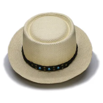 Big Size Women Men Summer Fashion Raffia Straw Pork Pie Pork-pie Sun Hat Beach Boater Cap Turquoise Black Leather Band 57-60cm
Big Size Women Men Summer Fashion Raffia Straw Pork Pie Pork-pie Sun Hat Beach Boater Cap Turquoise Black Leather Band 57-60cm