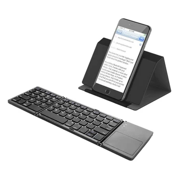 Universal Foldable Bluetooth Keyboard with Touchpad USB Charging Mini Wireless Keyboard for PC Tablets Smartphone
Universal Foldable Bluetooth Keyboard with Touchpad USB Charging Mini Wireless Keyboard for PC Tablets Smartphone