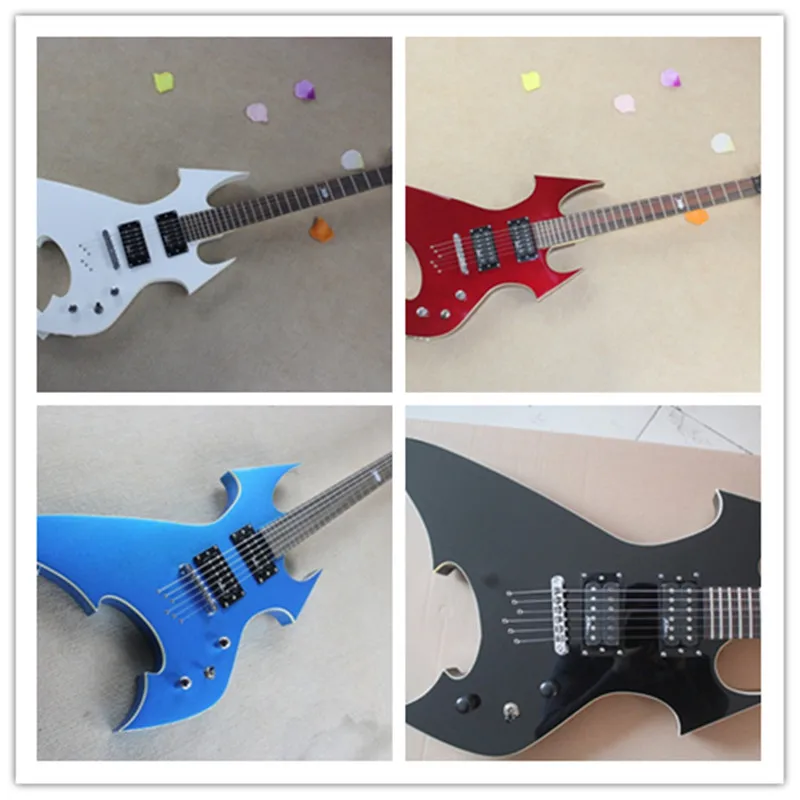 Factory Wholesale B.C.Rich Unusual Shaped Electric Guitar with Fixed Bridge,Chrome Hardwares,Offer Customized
Factory Wholesale B.C.Rich Unusual Shaped Electric Guitar with Fixed Bridge,Chrome Hardwares,Offer Customized