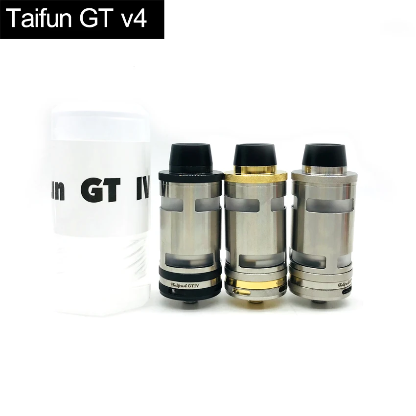 2pcs Electronic cigarette Taifun GT IV RTA atomizer vape tank for mechanical mod box mod 316 Stainless Steel Taifun GT4
2pcs Electronic cigarette Taifun GT IV RTA atomizer vape tank for mechanical mod box mod 316 Stainless Steel Taifun GT4