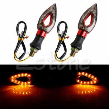 2x Universal Motorcycle 12 LED Bulb Turn Signal Indicators Blinker Amber Light New Drop shipping
2x Universal Motorcycle 12 LED Bulb Turn Signal Indicators Blinker Amber Light New Drop shipping