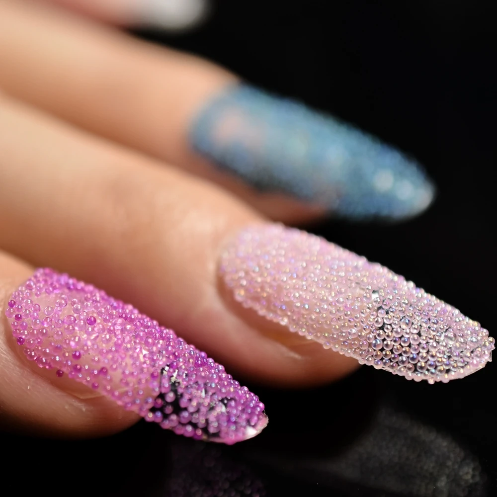 Mix Size Nail art AB Caviar Beads Clear Shiny DIY Nail Design Acrylic Micro beads Sparkly in Clear Jar
Mix Size Nail art AB Caviar Beads Clear Shiny DIY Nail Design Acrylic Micro beads Sparkly in Clear Jar