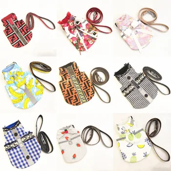 New Dog Pet Harness Korean Style Soft Cat Harness Breathable Bowknot Vest Harness for Small Medium Pet Leash Include Dog Clothes
New Dog Pet Harness Korean Style Soft Cat Harness Breathable Bowknot Vest Harness for Small Medium Pet Leash Include Dog Clothes