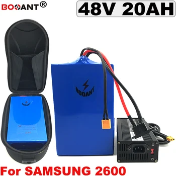 E-bike Lithium Battery pack 48V 20AH +a Bag For Bafang BBSHD BBS02 1000W Motor Electric bike battery pack 13S 48V +5A Charger
E-bike Lithium Battery pack 48V 20AH +a Bag For Bafang BBSHD BBS02 1000W Motor Electric bike battery pack 13S 48V +5A Charger