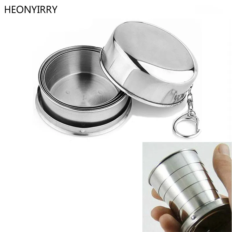 2018 1Pcs Stainless Steel Folding Cup Travel Tool Kit Survival EDC Gear Outdoor Sports Mug Portable for Camping Hiking Lighter
2018 1Pcs Stainless Steel Folding Cup Travel Tool Kit Survival EDC Gear Outdoor Sports Mug Portable for Camping Hiking Lighter