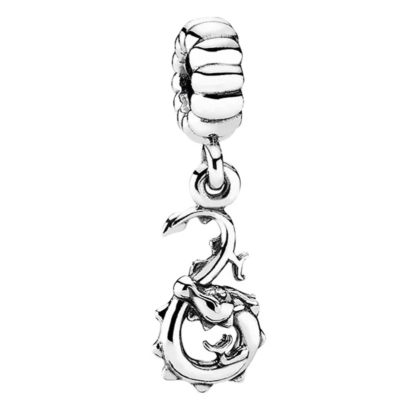 New 925 Sterling Silver Bead Charm Vintage Cute Chinese Zodiac Dragon Pendant Beads Fit Pandora Bracelet Diy Jewelry
New 925 Sterling Silver Bead Charm Vintage Cute Chinese Zodiac Dragon Pendant Beads Fit Pandora Bracelet Diy Jewelry