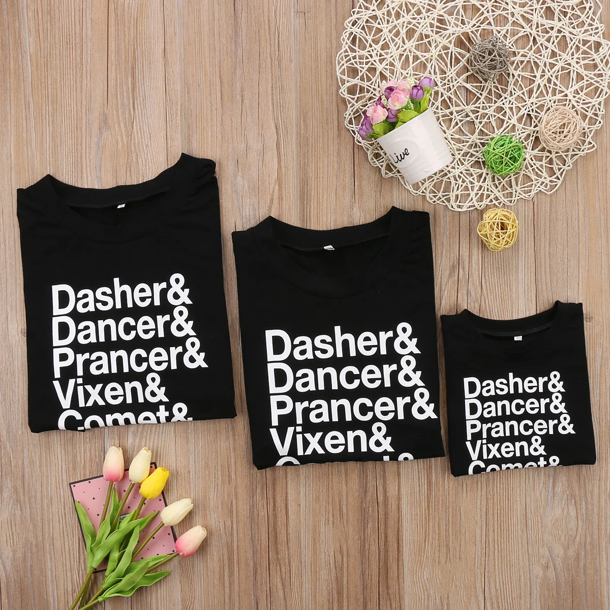 2018 Multitrust Brand Christmas Family Matching Top Women Baby Girl Boy Kid T shirt Blouse Tee Black Letters Autumn Clothes
2018 Multitrust Brand Christmas Family Matching Top Women Baby Girl Boy Kid T shirt Blouse Tee Black Letters Autumn Clothes