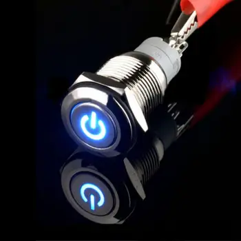 12V 16mm Blue/red/green/yellow/white LED Light Power Symbol Metal Push Button Toggle Switch Sales
12V 16mm Blue/red/green/yellow/white LED Light Power Symbol Metal Push Button Toggle Switch Sales
