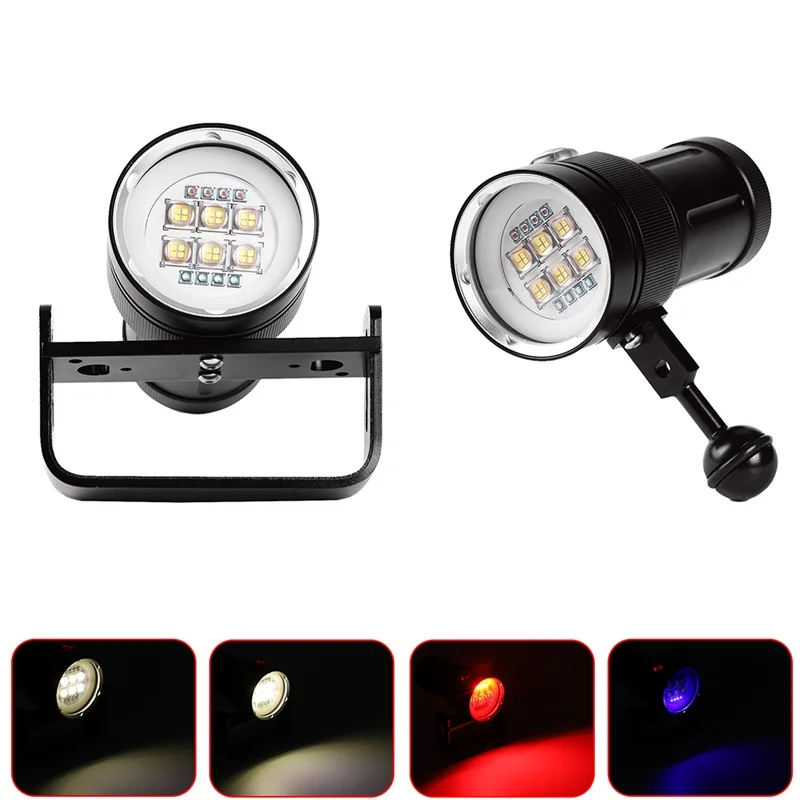 1PCS Waterproof scuba Diving 18650 Flashlight Torch light lamp For Diving Underwater Photographing Video
1PCS Waterproof scuba Diving 18650 Flashlight Torch light lamp For Diving Underwater Photographing Video