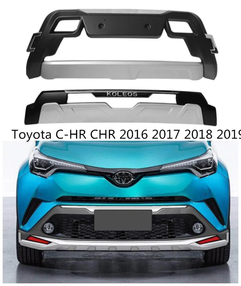 ABS 2PCS Front + Rear Car Bumper Lip Spoiler Diffuser Cover For Toyota C-HR CHR 2016 2017 2018 2019 BY EMS
ABS 2PCS Front + Rear Car Bumper Lip Spoiler Diffuser Cover For Toyota C-HR CHR 2016 2017 2018 2019 BY EMS