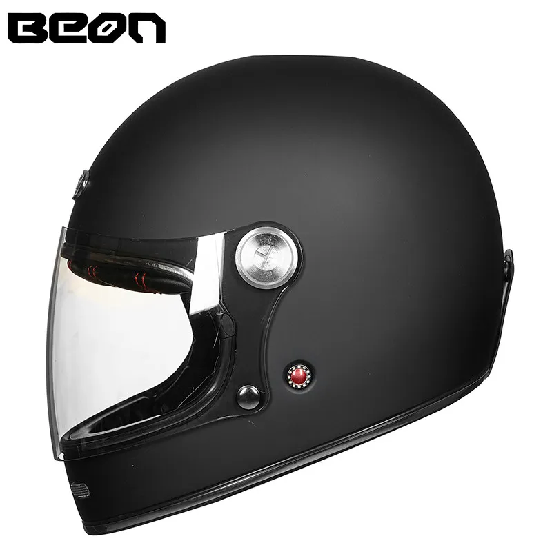 Мотоциклетный шлем BEON B510, лёгкий, полностью закрытый, в винтажном стиле, из стекловолокна, в стиле ретро
Мотоциклетный шлем BEON B510, лёгкий, полностью закрытый, в винтажном стиле, из стекловолокна, в стиле ретро