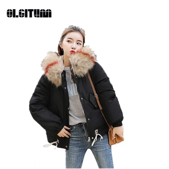 New 2020 Thick Warm Fur Hooded Short Loose Parka Winter Jacket Women Winter Coat Down Cotton Padded Jacket Female M-2XL
New 2020 Thick Warm Fur Hooded Short Loose Parka Winter Jacket Women Winter Coat Down Cotton Padded Jacket Female M-2XL