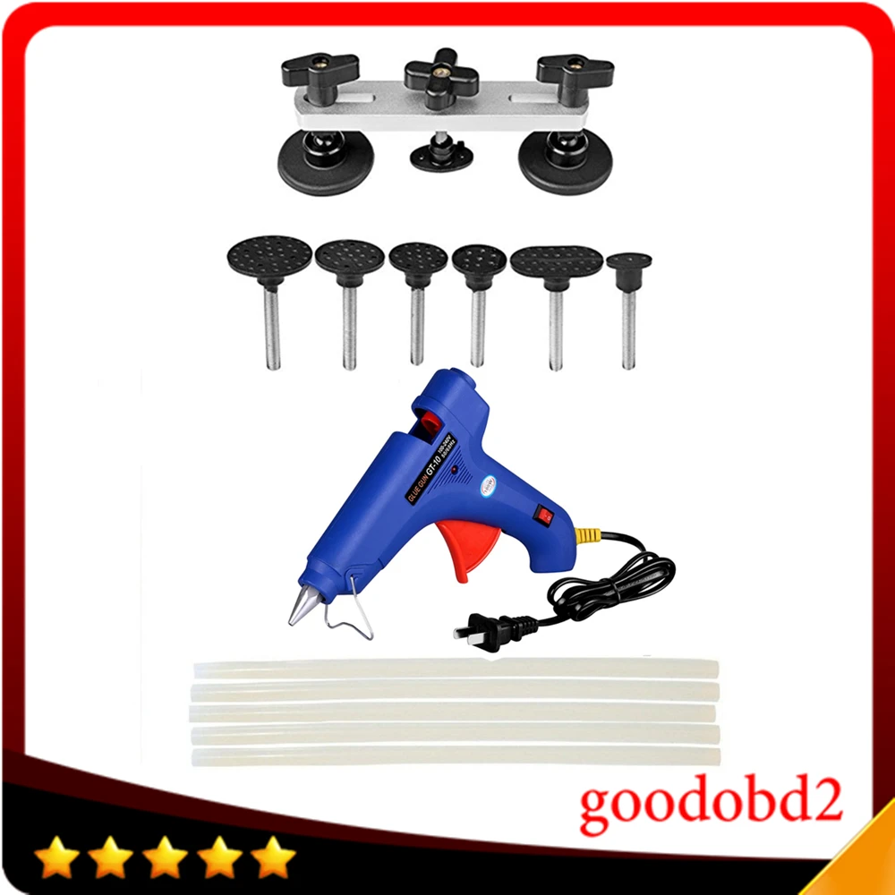 12pcs Auto Paintless Dent Removal Repair Tool Kits PDR Tool Dent Puller Glue Gun Stricks Hand Tool Set PDR Kit
12pcs Auto Paintless Dent Removal Repair Tool Kits PDR Tool Dent Puller Glue Gun Stricks Hand Tool Set PDR Kit