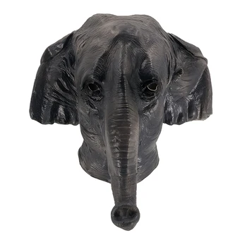 Best sellig Promotional high-quality adult-size latex mask elephant for animal costume
Best sellig Promotional high-quality adult-size latex mask elephant for animal costume