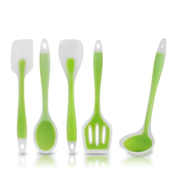 Kitchen Silicone Non-stick Cooking Spoon Spatula Ladle Egg Beaters Utensils Dinnerware Set Cooking Tools Accessories Supplies
Kitchen Silicone Non-stick Cooking Spoon Spatula Ladle Egg Beaters Utensils Dinnerware Set Cooking Tools Accessories Supplies
