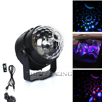 Mini stage light 3W 6W USB powered Sound actived Multicolor Disco ball magic effect lamp for birthday,Party,Concert etc
Mini stage light 3W 6W USB powered Sound actived Multicolor Disco ball magic effect lamp for birthday,Party,Concert etc
