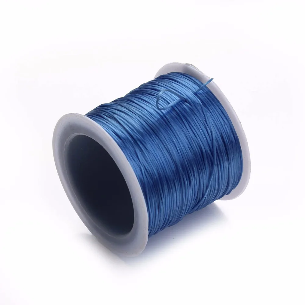 LOULEUR 1 Rolls/lot 10 Colors Elastic Cords Stretch Beading Wire/Cord/String/Thread for DIY Bracelets Jewelry Making Materials LOULEUR 1 Rolls/lot 10 Colors Elastic Cords Stretch Beading Wire/Cord/String/Thread for DIY Bracelets Jewelry Making Materials