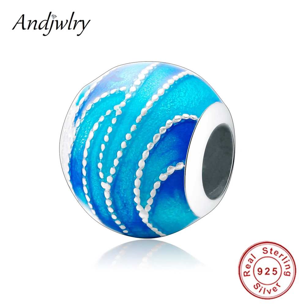 925 Sterling Silver Fit Original Pandora Charms Bracelet Swirls Beads Charm Blue Enamel Bangle DIY Jewelry Making Berloque Gift
925 Sterling Silver Fit Original Pandora Charms Bracelet Swirls Beads Charm Blue Enamel Bangle DIY Jewelry Making Berloque Gift