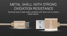 Hot sales Lenuo usb charging cable for TYPE-C smartphone usb cable add retail package