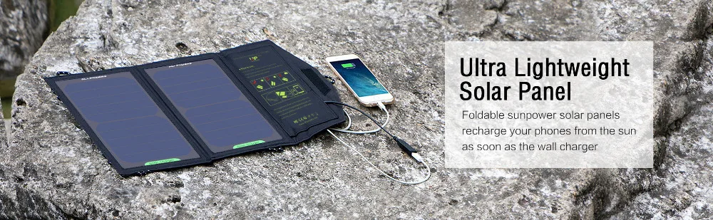 10W 5V Solar Charger Portable Solar Battery Charging for Phone Sadoun.com