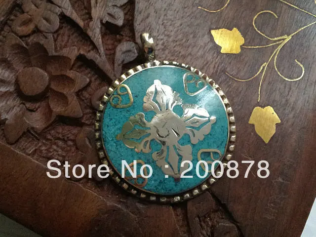Ethnic Jewelry TBP537 Tibetan White Metal Copper Cross Dorje AmuletsTibet Nepal vintage handmade jewelryWholesale Indian jewel
Ethnic Jewelry TBP537 Tibetan White Metal Copper Cross Dorje AmuletsTibet Nepal vintage handmade jewelryWholesale Indian jewel