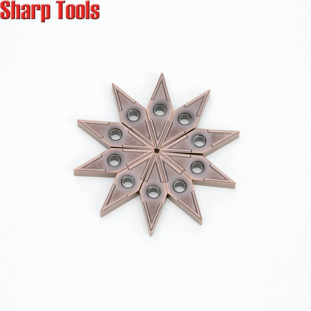 VNMG160404-MS CNC Turning Lathe Insert Cutting Tools for Machining Stainless Steel Metal Lathe Cutter Carbide Inserts Blades Set
VNMG160404-MS CNC Turning Lathe Insert Cutting Tools for Machining Stainless Steel Metal Lathe Cutter Carbide Inserts Blades Set